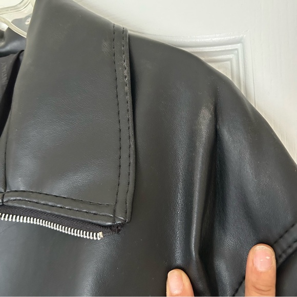 NWT Alta Moda GG Leather Jacket - Picture 3 of 4